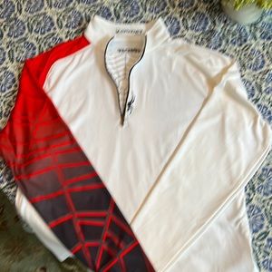 SPYDER Lightweight quarter zip top.